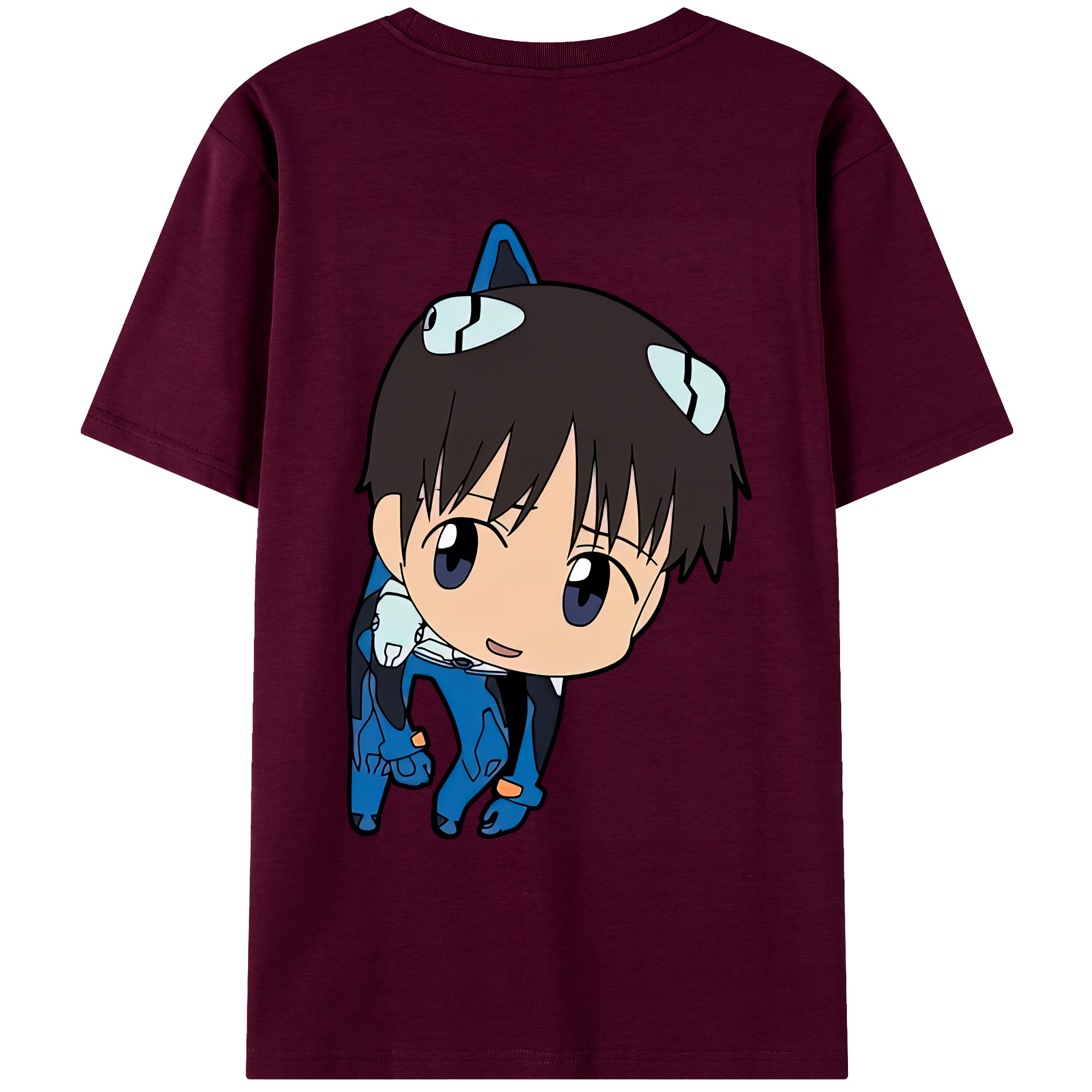 （画像用） EVA 新世紀エヴァンゲリオン レディース半袖Tシャツ(バックプリント)